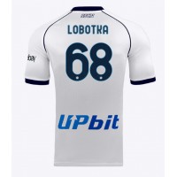 Dres SSC Napoli Stanislav Lobotka #68 Gostujuci 2023-24 Kratak Rukav